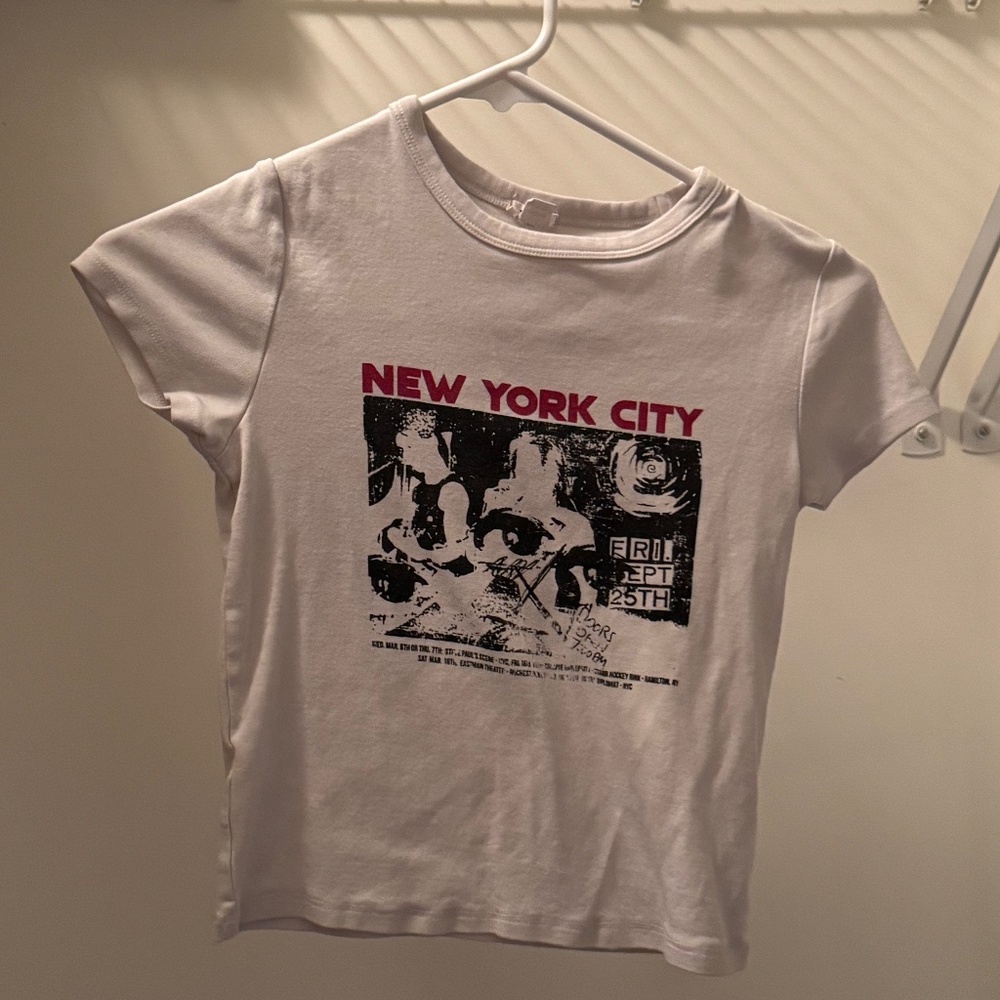 GARAGE nyc baby tee